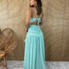 fernandaramosstore com br vestido longo com bojo tule com abertura verde agua 2