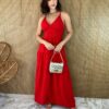 fernandaramosstore com br vestido longo com bojo vermelho botoes falsos 1