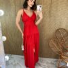 fernandaramosstore com br vestido longo com bojo vermelho botoes falsos 2