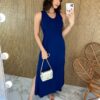 fernandaramosstore com br vestido longo de malha alca grossa com bolsos azul 1