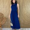 fernandaramosstore com br vestido longo de malha sem bojo com gola azul marinho 1