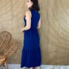 fernandaramosstore com br vestido longo de malha sem bojo com gola azul marinho 2