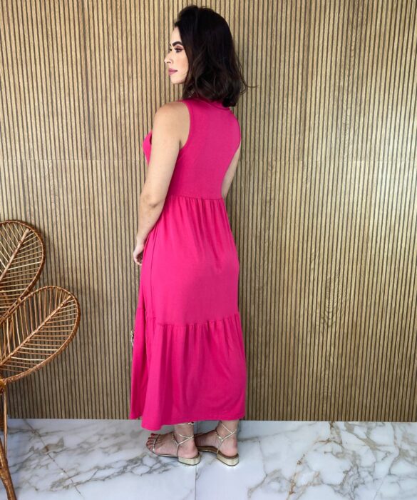 fernandaramosstore com br vestido longo de malha sem bojo com gola pink 3