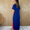 fernandaramosstore com br vestido longo de malha sem bojo manga curta azul e vermelho 2