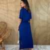 fernandaramosstore com br vestido longo de malha sem bojo manga curta com bolsos azul 1