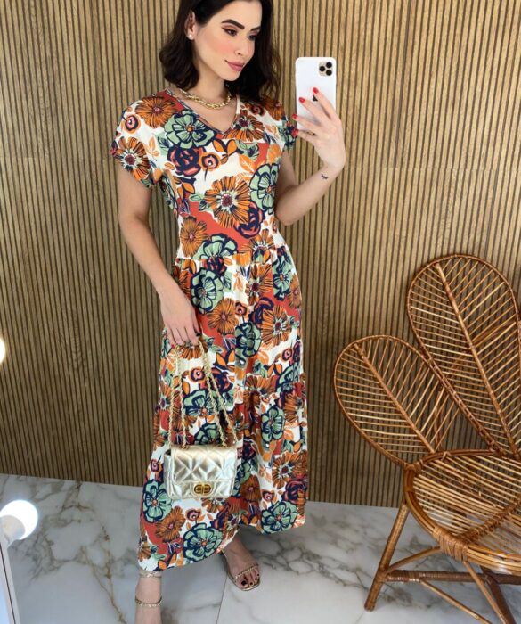 fernandaramosstore com br vestido longo de malha sem bojo manga curta estampa floral 1