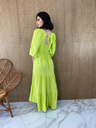 fernandaramosstore com br vestido longo sem bojo manga longa verde lima 2