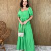 fernandaramosstore com br vestido longo sem bojo pipoquinha verde com detalhe plissado 1