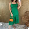 fernandaramosstore com br vestido midi com bojo e fenda alca regulavel verde 1