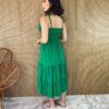 fernandaramosstore com br vestido midi com bojo e fenda alca regulavel verde 2