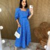 fernandaramosstore com br vestido midi sem bojo bordado azul