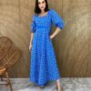 fernandaramosstore com br vestido midi sem bojo bordado azul 3