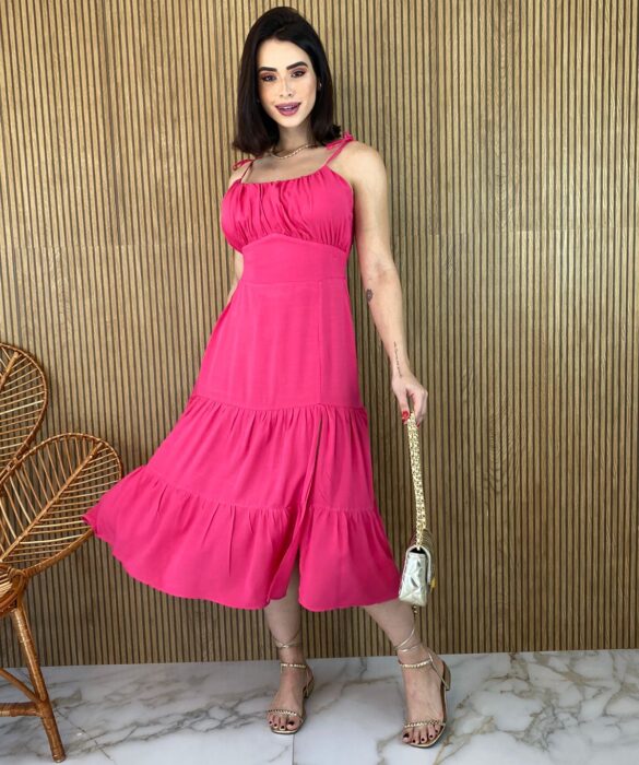 fernandaramosstore com br vestido pregas midi com bojo pink 2