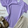 fernandaramosstore com br blusa feminina manga curta detalhe nas mangas lilas 1