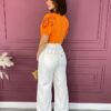 fernandaramosstore com br blusa feminina manga princesa com detalhes vazados laranja 3