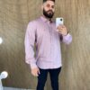 fernandaramosstore com br camisa masculina manga longa mesclada vermelha 2