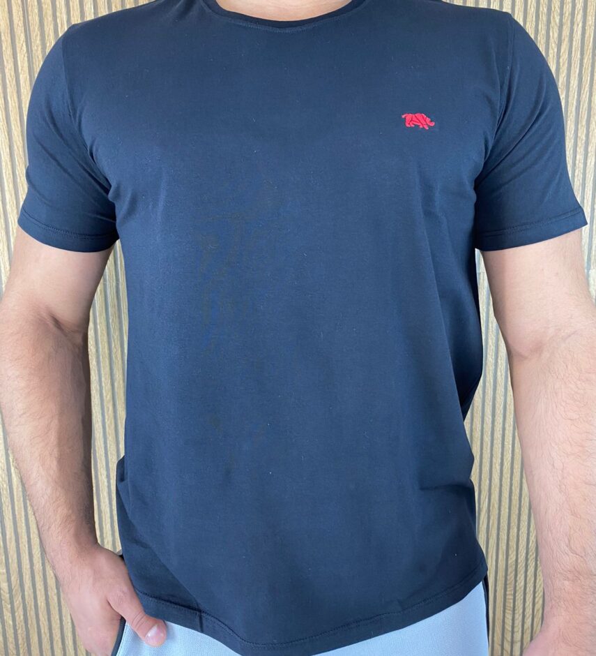 Camiseta Masculina Basic Preta - Fernanda Ramos Store
