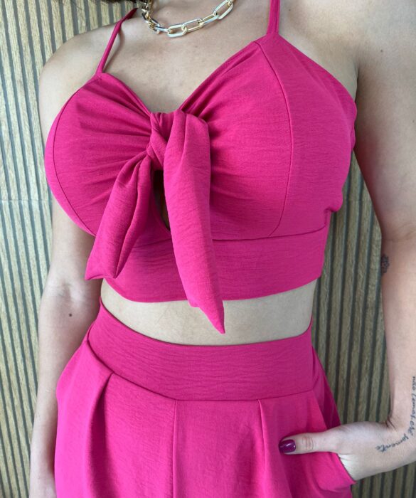 fernandaramosstore com br conjunto feminino calca e cropped com bojo de alca pink 3