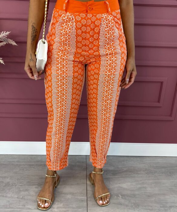 fernandaramosstore com br conjunto feminino calca e cropped sem bojo bordado laranja 4