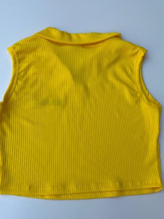 fernandaramosstore com br cropped feminino amarelo canelado com gola sem bojo 2