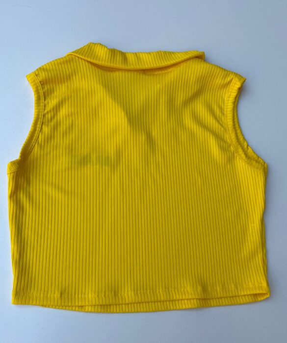 fernandaramosstore com br cropped feminino amarelo canelado com gola sem bojo 2