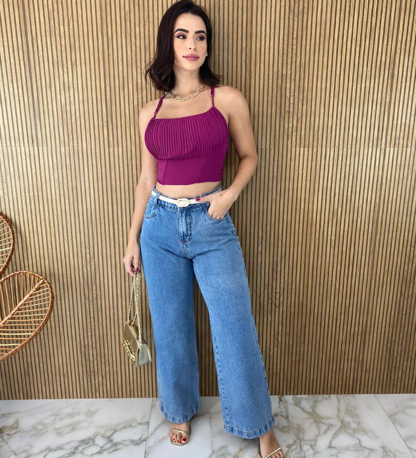 fernandaramosstore com br cropped feminino com bojo plissado de alca regulavel fucsia 4