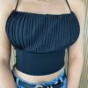 fernandaramosstore com br cropped feminino com bojo plissado de alca regulavel preto 2