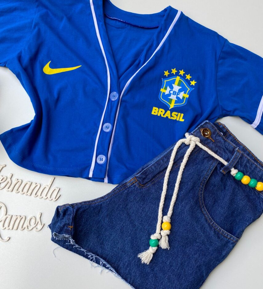 fernandaramosstore com br cropped feminino manga curta com botoes e estampa azul