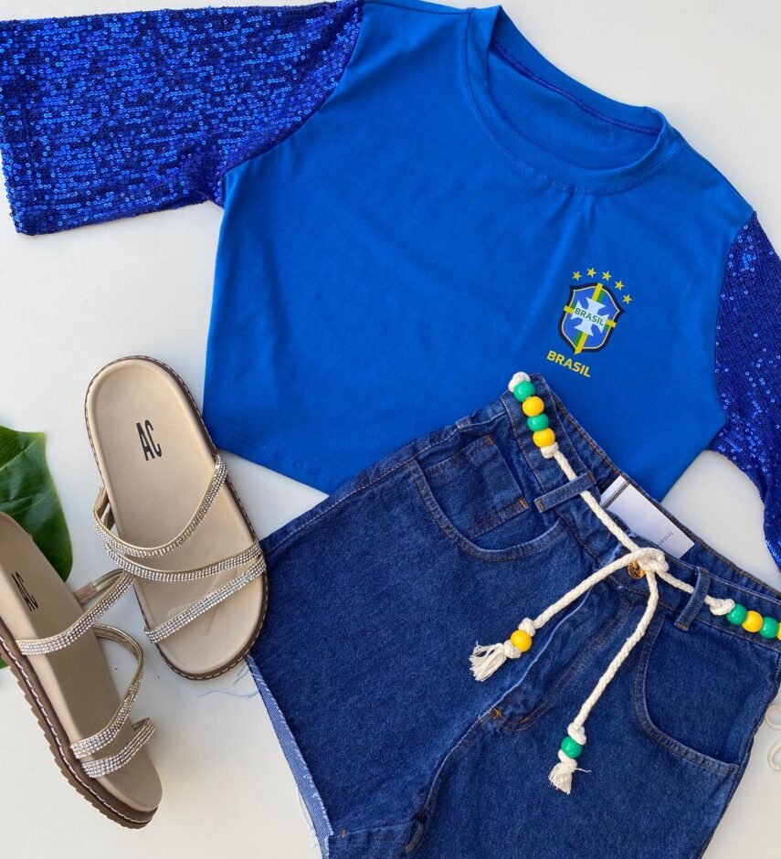 fernandaramosstore com br cropped feminino manga em paete azul 1