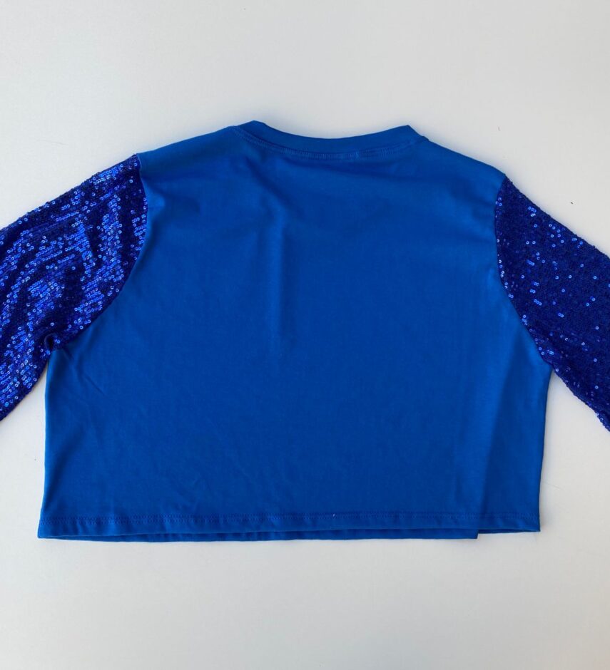 fernandaramosstore com br cropped feminino manga em paete azul 2