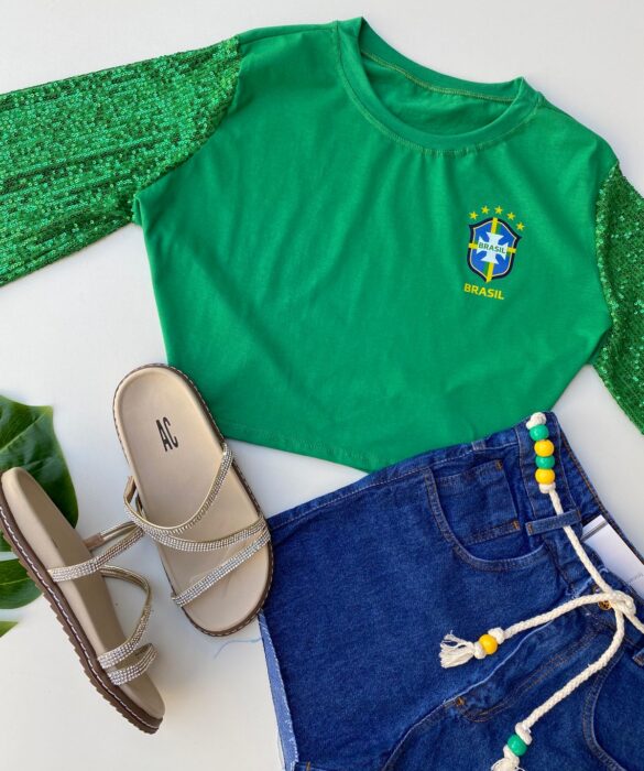 fernandaramosstore com br cropped feminino manga em paete verde 1