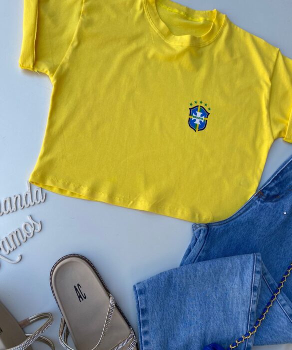 fernandaramosstore com br cropped feminino sem bojo com estampa amarelo 1