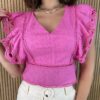 fernandaramosstore com br cropped feminino sem bojo de laise ziper atras rosa 1