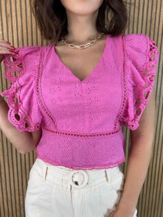 fernandaramosstore com br cropped feminino sem bojo de laise ziper atras rosa 1