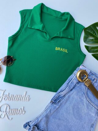 fernandaramosstore com br cropped feminino verde canelado com gola sem bojo 1