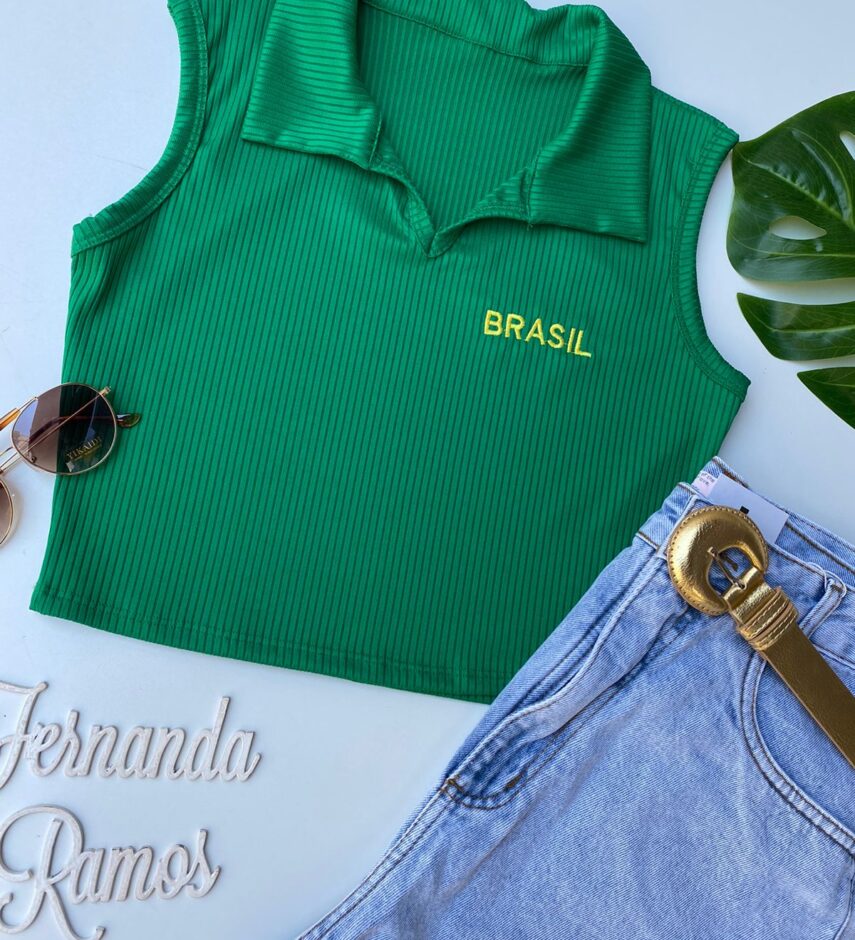fernandaramosstore com br cropped feminino verde canelado com gola sem bojo 1