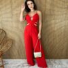 fernandaramosstore com br macacao feminino com bojo alca regulavel com aberturas vermelho 1