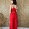 fernandaramosstore com br macacao feminino com bojo alca regulavel com aberturas vermelho 4
