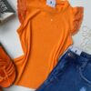 fernandaramosstore com br regata feminina canelada detalhe em laise laranja 2