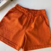 fernandaramosstore com br short feminino viscolinho com amarracao laranja 1
