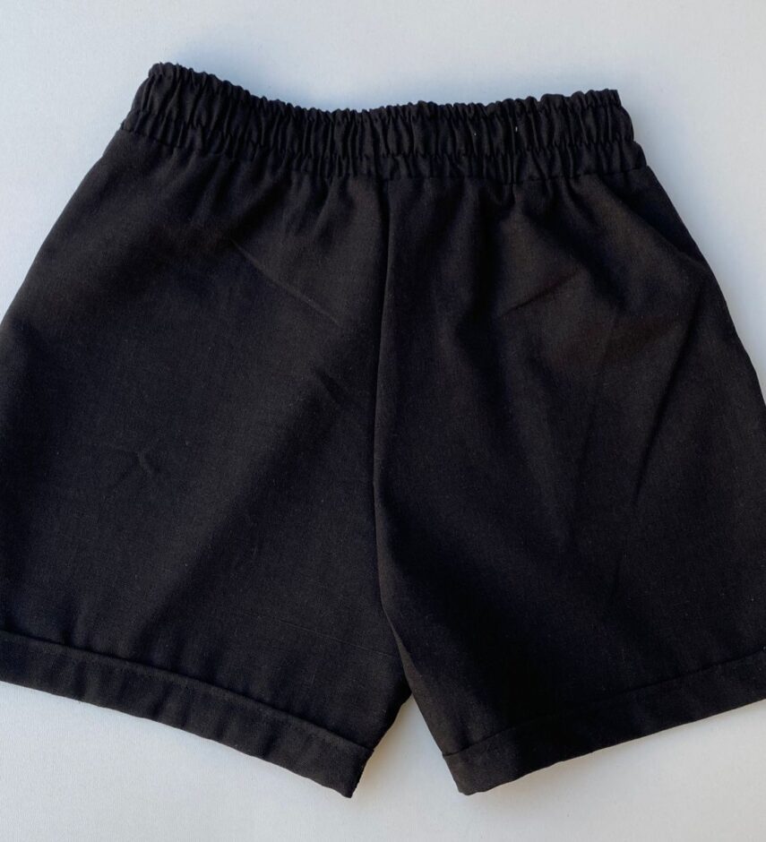 fernandaramosstore com br short feminino viscolinho com amarracao preto 2