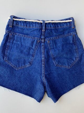 Short Jeans Feminino com Cordão 840 - Fernanda Ramos Store