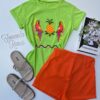 fernandaramosstore com br t shirt manga curta araras tropical summer amarela copiaT-shirt Manga Curta Araras Tropical Summer Verde Fernanda Ramos Store