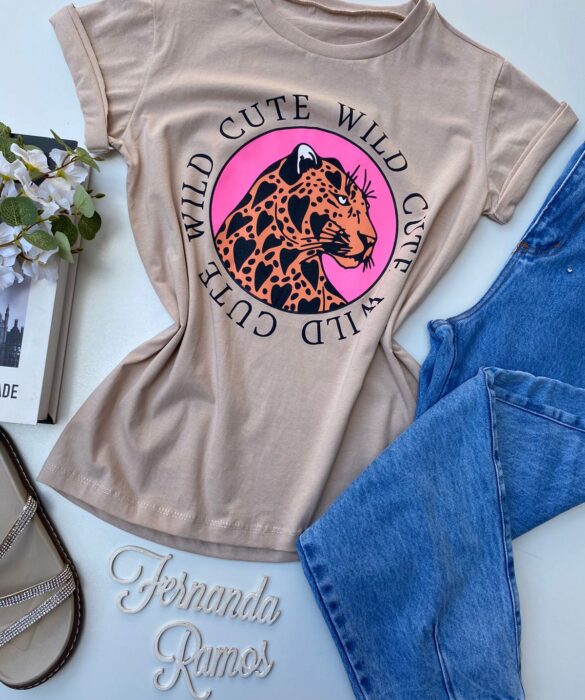 fernandaramosstore com br t shirt manga curta cute wild bege