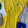 fernandaramosstore com br vestido camisetao curto com estampa amarelo