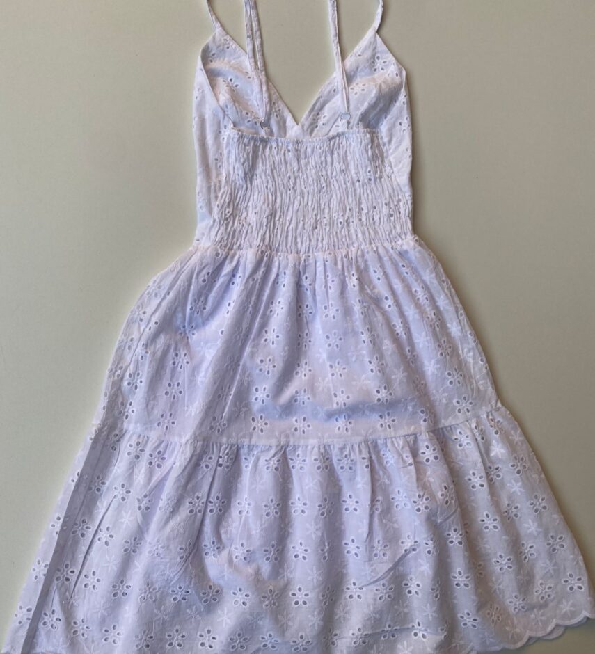 Vestido Curto Alcinha sem Bojo Laise Branco - Fernanda Ramos Store