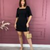 fernandaramosstore com br vestido curto com bojo com amarracao atras preto 1