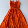 fernandaramosstore com br vestido curto com bojo laranja com detalhe em amarracao 2