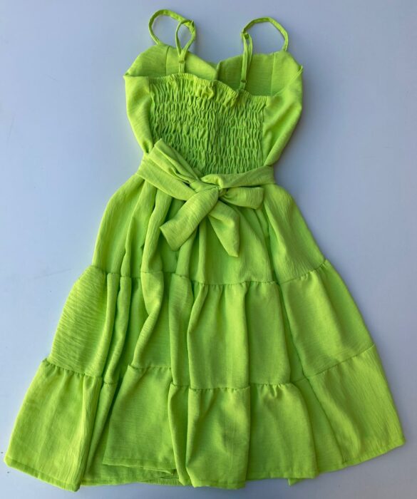 fernandaramosstore com br vestido curto com bojo verde lima com detalhe em amarracao