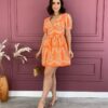 fernandaramosstore com br vestido curto sem bojo bordado manga curta laranja 6